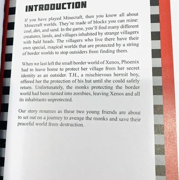 REVENGE OF THE ZOMBIE MONKS Book An Unofficial Graphic Novel For Minecrafters - Picture 3 of 6